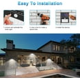 thumbnail image 4 of FTX Solar Motion Sensor Lights Outdoor，100LED, 6Pack, 4 of 7