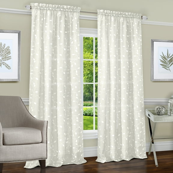 Chloe Rod Pocket Window Curtain Panel