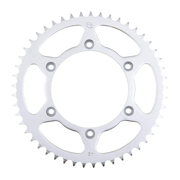 Primary Drive Rear Steel Sprocket 49 Tooth Silver for Suzuki RM125 1986-2007