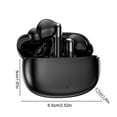 thumbnail image 3 of Black Smart Noise Cancelling Earbuds With Led Display And Long Battery Life For High-Fidelity Audio Playback, 3 of 8