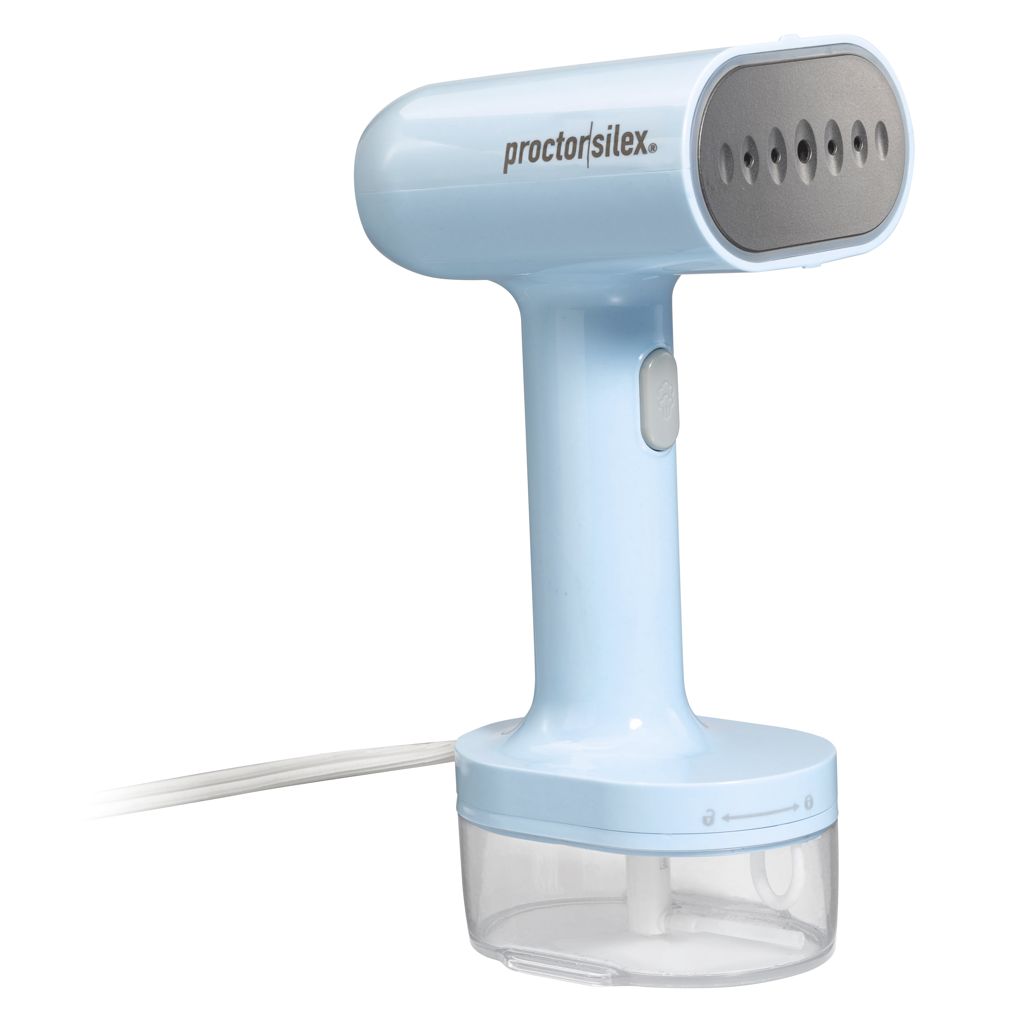 Proctor Silex® Défroisseur à Vapeur et Fer 2-en-1 Compact, Portatif de Voyage, 1200 W, Réservoir Amovible 120 ml, Bleu, Modèle 11585