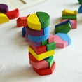 thumbnail image 4 of Wooden Educational Puzzle Set for Early Learning High Quality and Comfortable Puzzle with Slight Size and Color Variations, 4 of 8