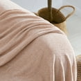 thumbnail image 4 of Bourina Chenille Pink Throw Blanket for Couch, Suitable for Adult, Soft and Lightweight, 50"⨉60", 4 of 7