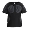 thumbnail image 2 of DYNWAVECA Kids Anti Impact Compression Shirt Anti Collision Lightweight Professional for Bike Riding Multifunctional Child Short Sleeve Size S, 2 of 10