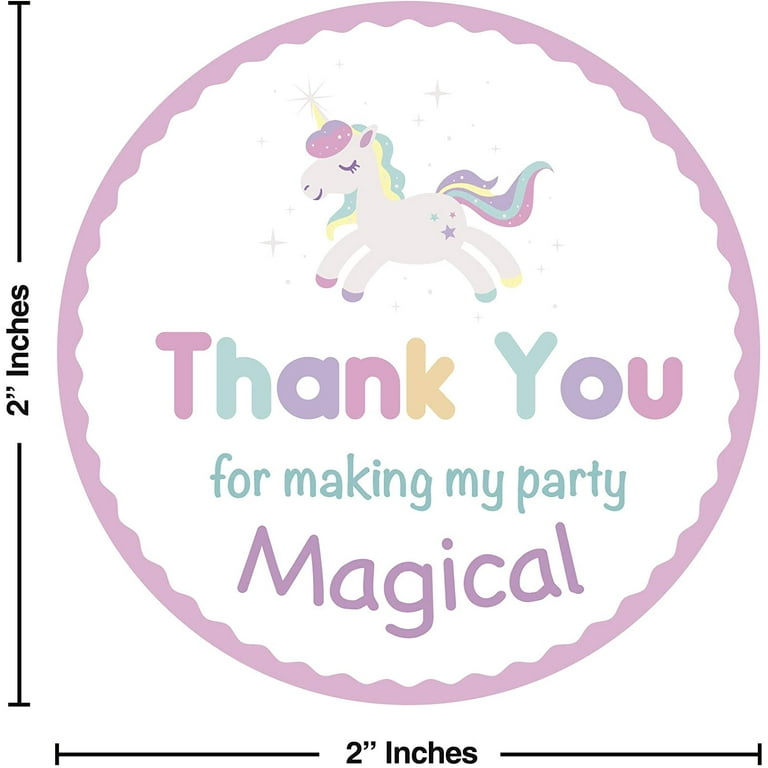 Kid's Reward Sticker/Badge - Good Job (Unicorn)' Small Buttons