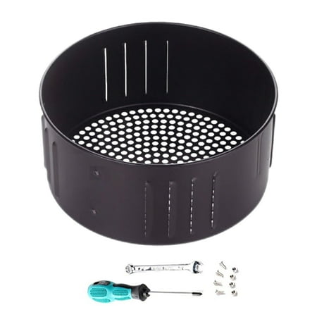 

Younar Replacement Air Fryer Basket | Non Stick Roasting Cooking Cast Iron Baking Tray | Universal Bread Pan Air Fryer Accessories for Air Fryer Oven