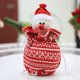 thumbnail image 4 of Xihbxyly Bolsa de Regalo Navideña, Diseño de Tejido de Punto, Asa Resistente para Colgar, Ideal para Piruletas y Dulces, Decoración Versátil, Ideal para Colgar En El Árbol de Navidad y La Chimenea, E, 4 of 5