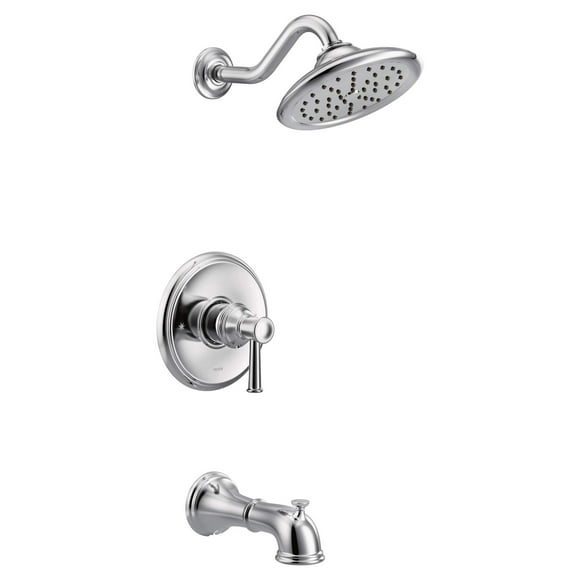 Moen UT3313 Belfield M-CORE 3-Series 1-Handle Tub and Shower Trim Kit, Valve Required, Chrome