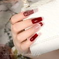 thumbnail image 3 of Esmalte de uñas GAOY Sheer Red Gel 16 ml Soak Off Translúcido, 3 of 7