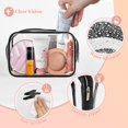 thumbnail image 4 of Bolsa de maquillaje TISRATOK transparente, 12 unidades, organizadora de viajes para mujer, 4 of 6