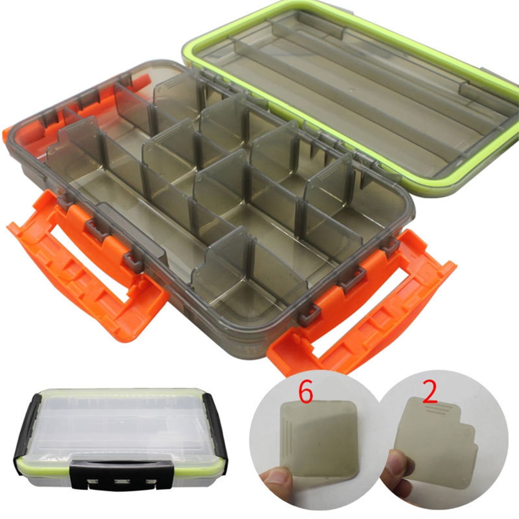 Versatiles Fishing Gear Storage Box With Leakproof Sealing Removable Fishing Tackle Box Baits Hook Fishings Gear