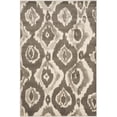 thumbnail image 4 of Safavieh Porcello 5'2" X 7'6" Power Loomed Rug in Ivory and Dark Gray, 4 of 9