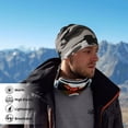 thumbnail image 5 of Winter Neck Warmer Ski Face Mask Camouflage Gray Neck Gaiter Mask Face Cover Balaclava Scarf, 5 of 7