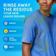 Downy Rinse Out Odor Laundry Rinse, Tackles Tough Odors and Refreshes, Ocean Mist Scent, 25.5 fl oz
