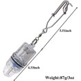 thumbnail image 2 of Led Fishing Lights Underwater Battery Powered Deep Drop Fishing Light With Clip Waterproof Fish, 2 of 4