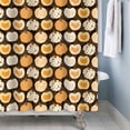 thumbnail image 5 of Tchckioa 47x72 Inch Autumn Harvest Shower Curtain for Bathroom Decor,Waterproof Hooks Bath Curtain, 5 of 6