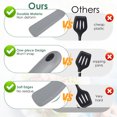 thumbnail image 2 of Youkk 2pcs Silica Gel Small Kitchen Spatula Exquisite Craft And Wide Application Long Handle Small Spatula 1Set, 2 of 6