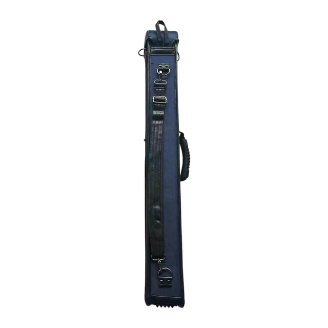S SERENABLE Étui de Queue de Billard en Nylon Étui de Queue Articulée 1/2 Pochette Résistante à l'Usure Bleu