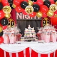 thumbnail image 2 of Joymemo Movie Themed Party Decorations Kit with Balloons, Gold (80 Count), 2 of 6