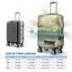 thumbnail image 4 of Balery Serene Coastal Blue Sky Funda de equipaje, fundas para maletas, elástica, lavable, protector de maletas, compatible con maletas de 18 a 32 pulgadas-X-Large, 4 of 7