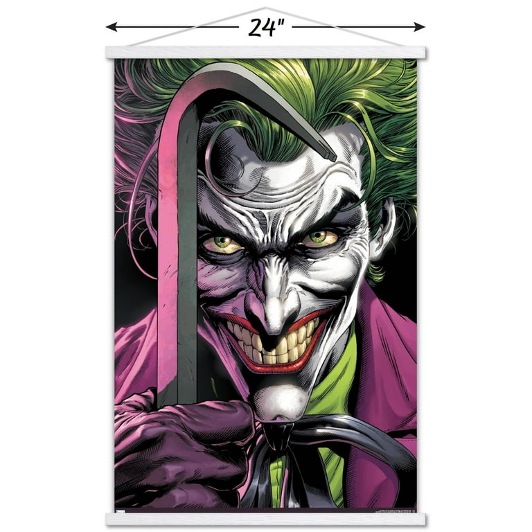 DC Comics The Joker - Crowbar Wall Poster with Magnetic Frame