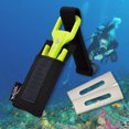 thumbnail image 4 of Cortador de buceo de nailon, juego de seguridad de línea, equipo de buceo para exteriores (amarillo), 4 of 8