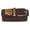 Brown, variant on Marshal Braided Elastic Stretch Belts with Metal Buckle S111