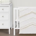 thumbnail image 4 of Sweet Jojo Designs Boho Fringe Ivory 3 Piece Mini Crib Bedding Set, 4 of 6