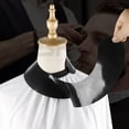 thumbnail image 1 of 1 Pce Collier de Coupe de Salon de Coiffure Réglable, Collier de Coupe en Silicone pour Salon de Coiffure Femmes Hommes - Noir, Diamètre Extérieur 30cm, 1 of 10