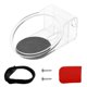thumbnail image 1 of Wall Shelf Speaker Stand Small Wall Holder Speaker Mount for HomePod Mini Wireless Speaker Holder Rack with CableStorage, 1 of 4