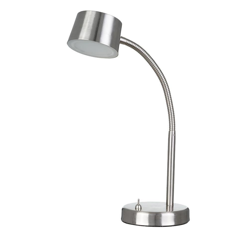 Lampe de bureau DEL, nickel brossé, Mainstays