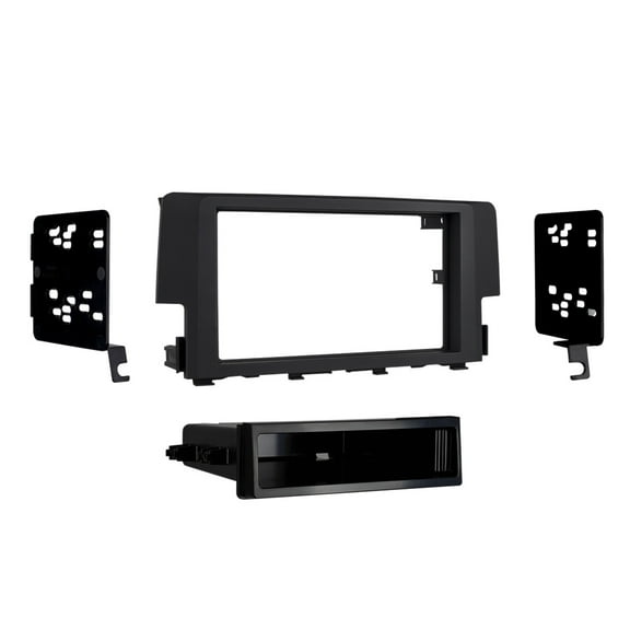 Metra 99-7812B Aftermarket Radio Installation Kit for Honda Civic Lx 16-Up (Black)