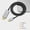 6ft-Gray, variant on USB C to HDMI Cable 6FT with HDR 4K@60Hz, 2K@144Hz, 2K@120Hz, CableCreation USB Type C to HDMI Cable Thunderbolt 3 Compatible for MacBook Pro/Air, iMac, iPad Pro 2020, Galaxy S20 S10/Note 10