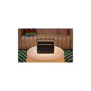 JBL Authentics 300 - Portable smart home speaker with Wi-Fi, Bluetooth and voice assistants with retro design. - Black