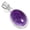 Amethyst, variant on 925 Sterling Silver Women Jewelry Natural Smithsonite Pendant