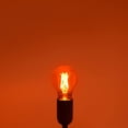 thumbnail image 2 of Luxrite A19 Edison LED Light Bulb, 4.5W=60W Colored Glass Filament, UL Listed, E26 Base, Indoor Outdoor Orange, 2 of 6
