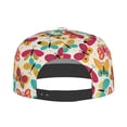 thumbnail image 4 of Fotbe Colorful Butterflies Flat Bill Visor Cap Classic Snapback Hat Polyester Foam Trucker Hat Trucker Cap Adjustable Baseball Cap, 4 of 9