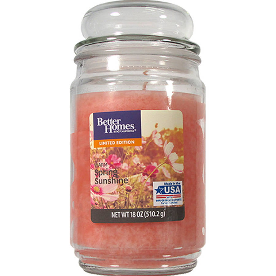 Better Homes And Gardens Warm Spring Sunshine Candle 18 Oz