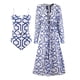 thumbnail image 5 of Conjunto de traje de baño de bikini para mujer Traje de baño versátil para damas para piscinas de spas de club SG, 5 of 8
