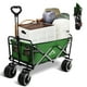 thumbnail image 1 of Carrito plegable VOYSIGN, 300 libras, plegable, utilitario, verde, 1 of 4