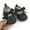 Black, variant on Liyamei Toddler Kids Girls Soild Colour Bowknot Princress Shoes Soft Sole The Floor Barefoot Non First Walkers Prewalker Shoes Sneakers Size 0-6 Months