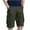 Green, variant on Dagugfen Mens Cargo Shorts Straight Leg Knee Length Loose Casual Outdoor Athletic Shorts with Pockets