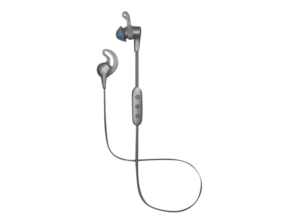 Jaybird X4 Earphones with mic in ear Bluetooth wireless glacier storm metallic Walmart