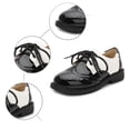 thumbnail image 3 of Gyujnb Boys Wingtip Dress Shoes Lace Up Low Top Formal Shoes (Little Boys, Big Boys),4.5-5 Years, 3 of 8