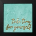 thumbnail image 2 of Kimberly, Allen 20x20 Black Modern Framed Museum Art Print Titled - Take Time, 2 of 5