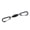 Black, variant on Rupoun Premium Stainless Steel Fly Fishing Magnetic Net Release Clip Hanging Holder Lanyard Quick Disconnect Tool for Vest Backpack, Compact Rustproof Multi-Use Carabiner Accessories (Double, Black)