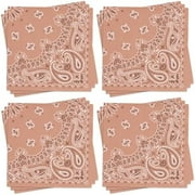 Western Bandana Napkins - 3-ply, 25 pcs | Cowboy Birthday Party Decor, Wild West Favors, Rodeo Baby Shower Supplies, Wild One Yeehaw Bday, Cowgirl Drinkware, Cactus Howdy Tableware