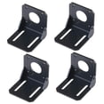 thumbnail image 3 of TEHAUX 4Pcs Metal L-Shaped 3D Printer Motor Holder Adjustable Motor Base Plate for Home Use, 3 of 7