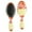 White-2, variant on Hair Brush Pioneer Colorful Floral Cushion Base Hair Brushes Touch Paddle Double Sided Pattern Oval Hairbrush