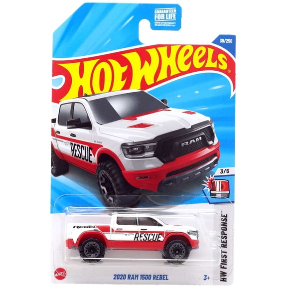 Hot Wheels HW First Response 2020 RAM 1500 Rebel Diecast Car
